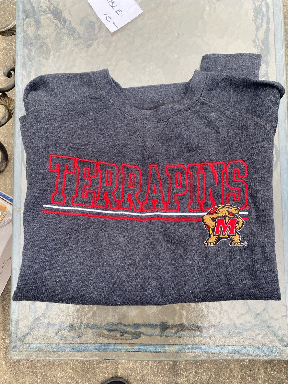 Medium Unisex Univ of Maryland Crewneck